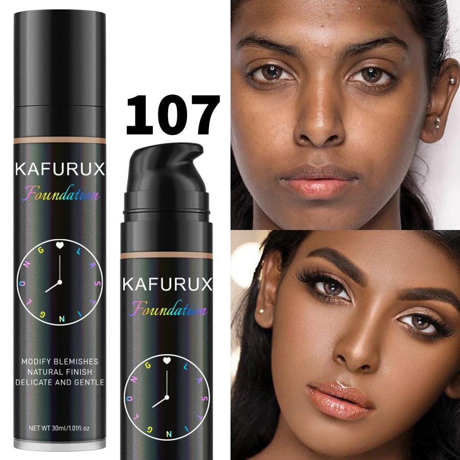 8 colors Liquid Foundation Effective Concealer Waterproof Sweat-resistant Make-Up