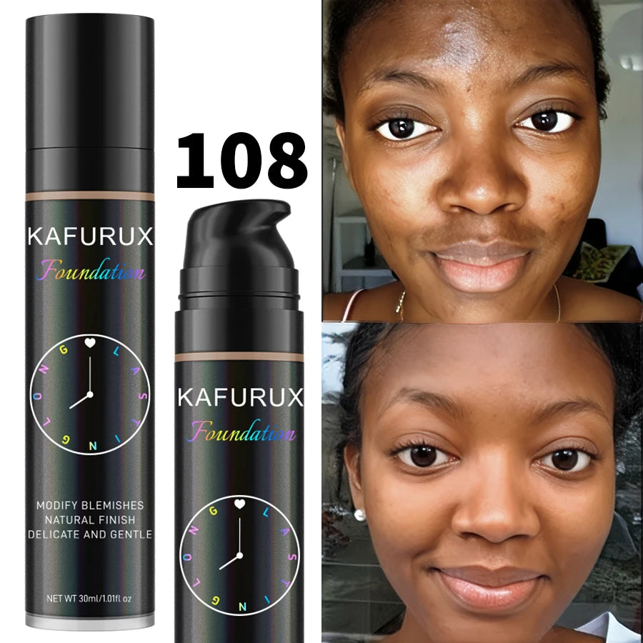 8 colors Liquid Foundation Effective Concealer Waterproof Sweat-resistant Make-Up