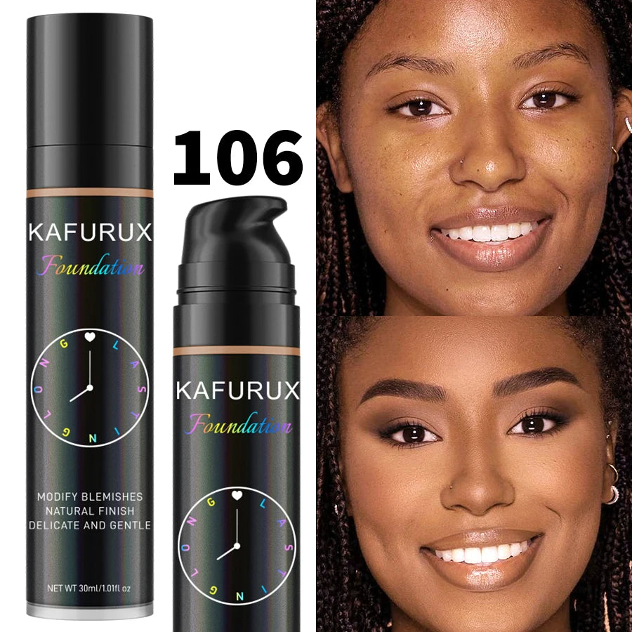 8 colors Liquid Foundation Effective Concealer Waterproof Sweat-resistant Make-Up