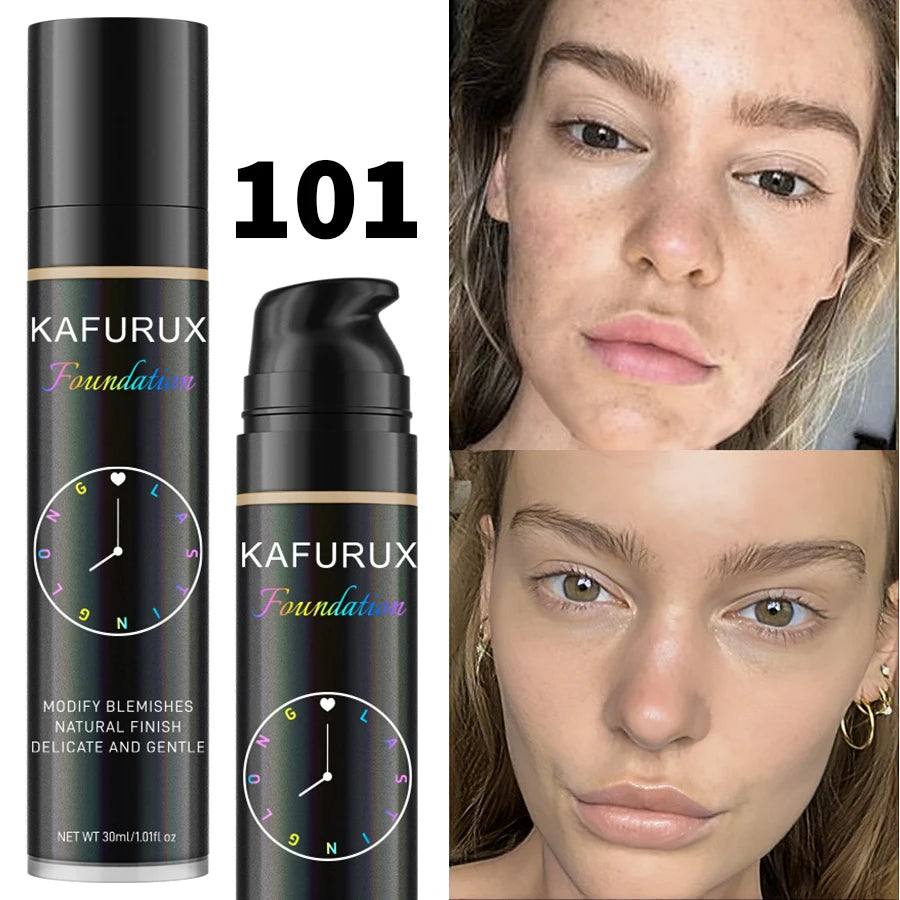 8 colors Liquid Foundation Effective Concealer Waterproof Sweat-resistant Make-Up