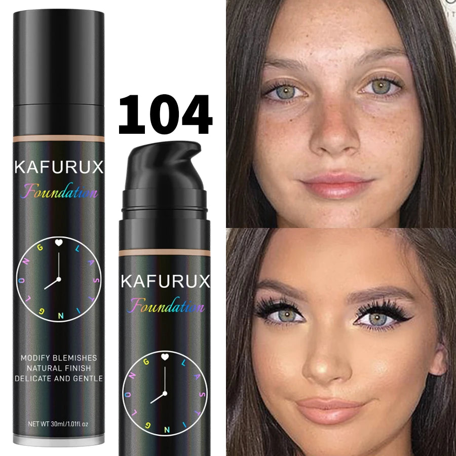 8 colors Liquid Foundation Effective Concealer Waterproof Sweat-resistant Make-Up